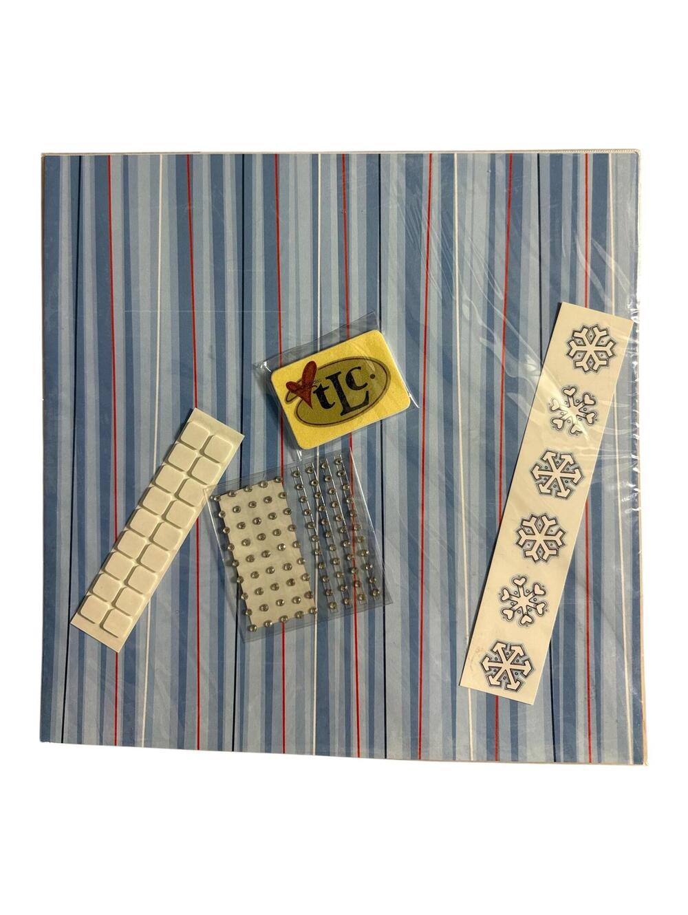 TLC 2007 Snowman CD Holder Craft Kit New With Tags